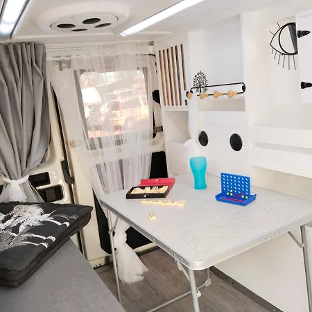 Camper Luminosa Equipada Tenerife- Roadtrip 营地 格拉纳迪利亚-德阿沃纳